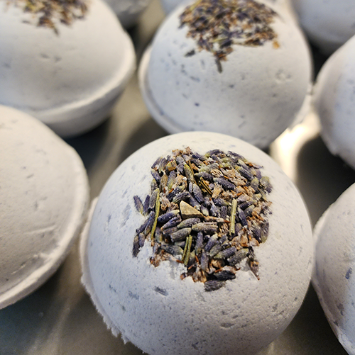 Luxurious Lavender Bath Bombs