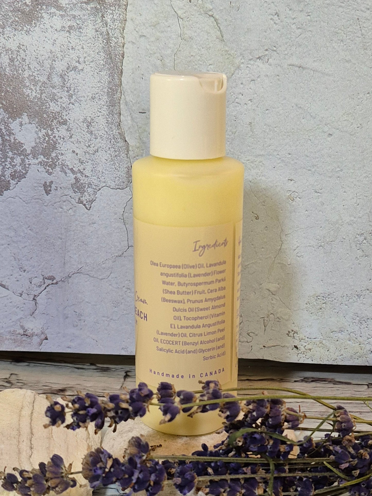 Lavender-Lemon Cream Natural Lavender Tattoo Balm | Gentle Healing Aftercare by Lavender Beach