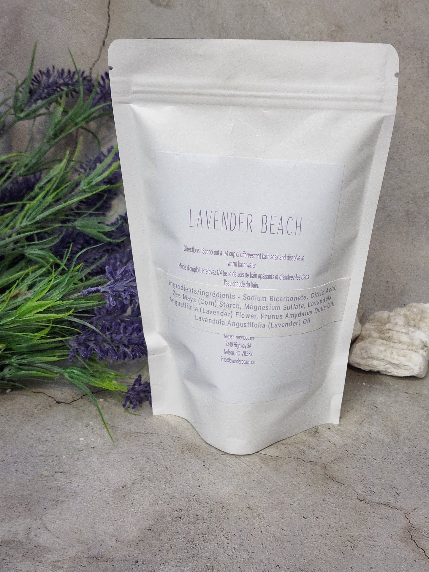 Fizzy Lavender Bath Soak