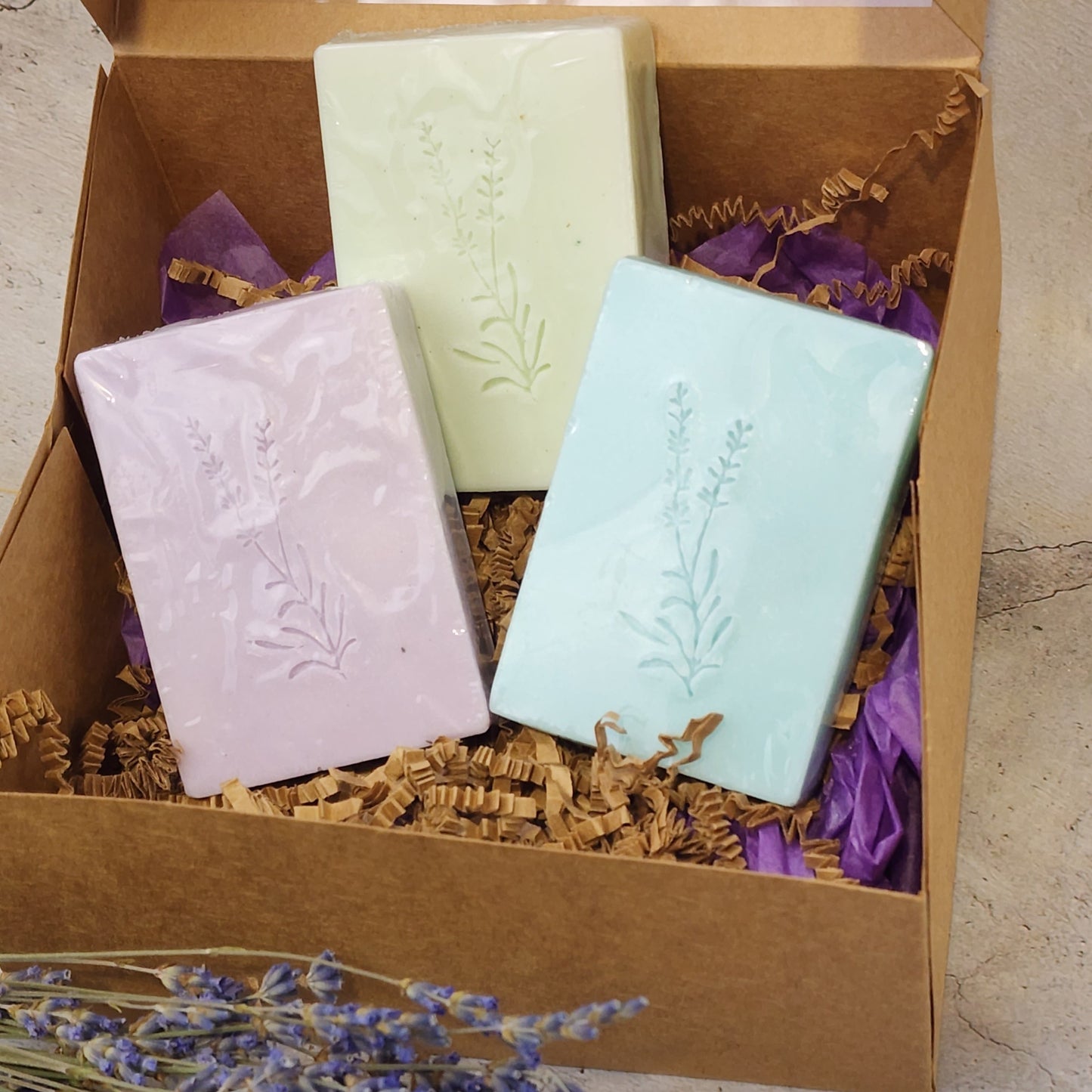 Trio of Goat's Milk Soaps