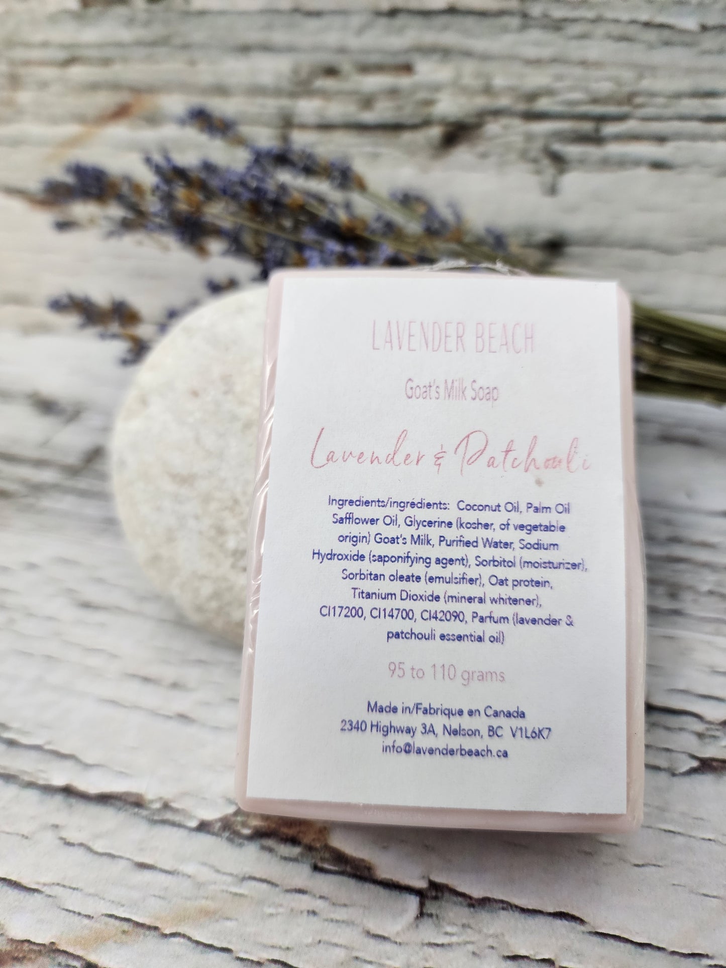 Aromatic Lavender & Patchouli Goat's Milk Soap