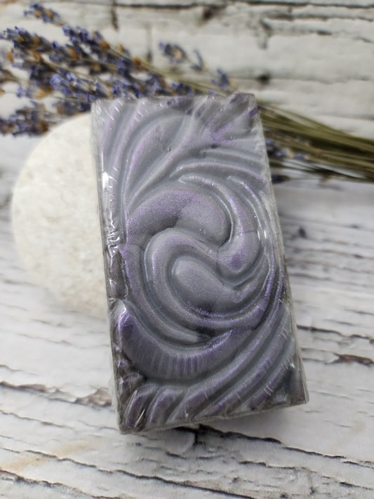 Fancy Frankincense-Lavender Shimmer Soap