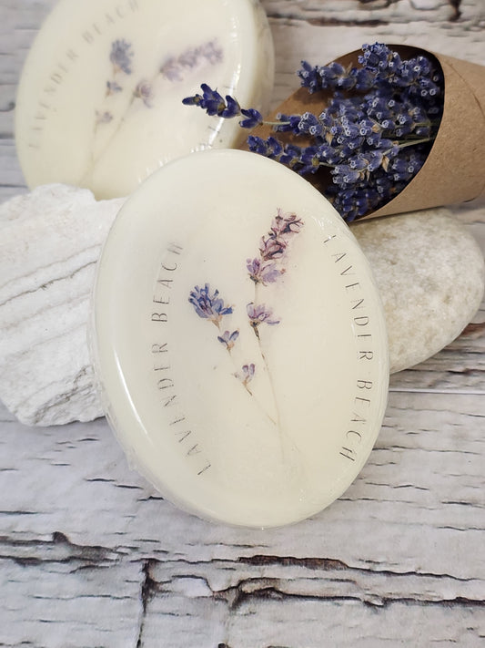 Lavender Beach Romance Goat's Milk Soap