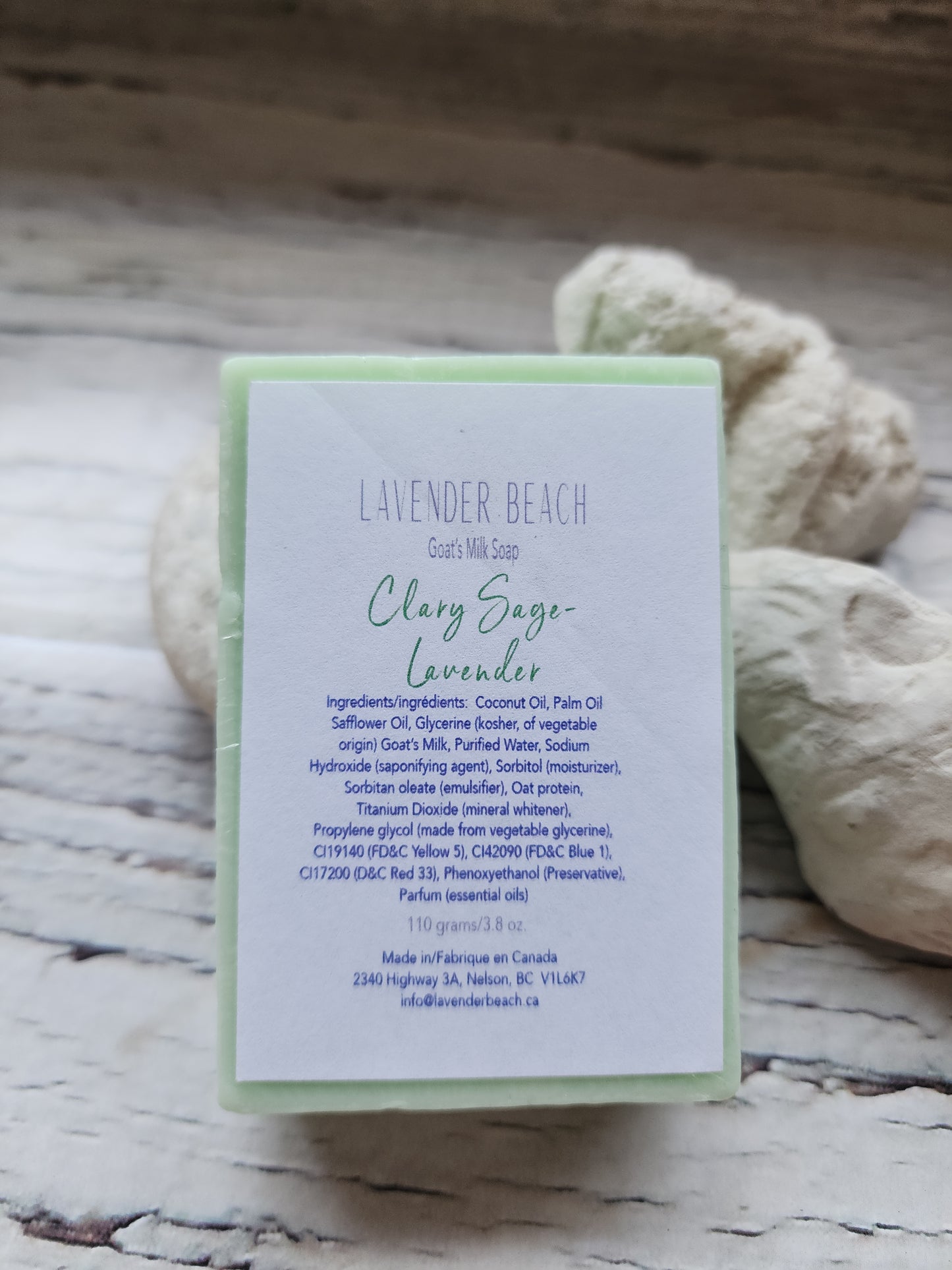 Aromatic Lavender & Clary Sage Goat's Milk Soap