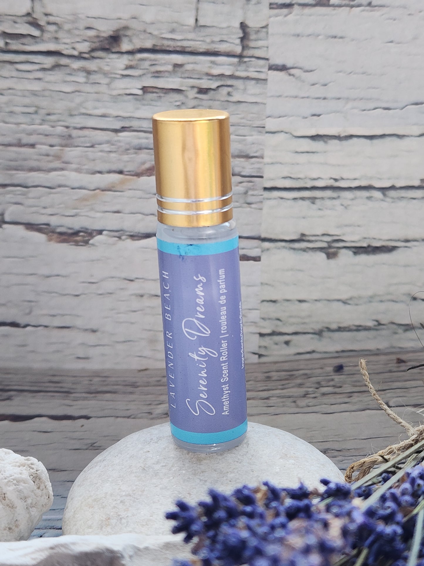 Serenity Dreams Essential Oil & Amethyst Crystal Roller Ball