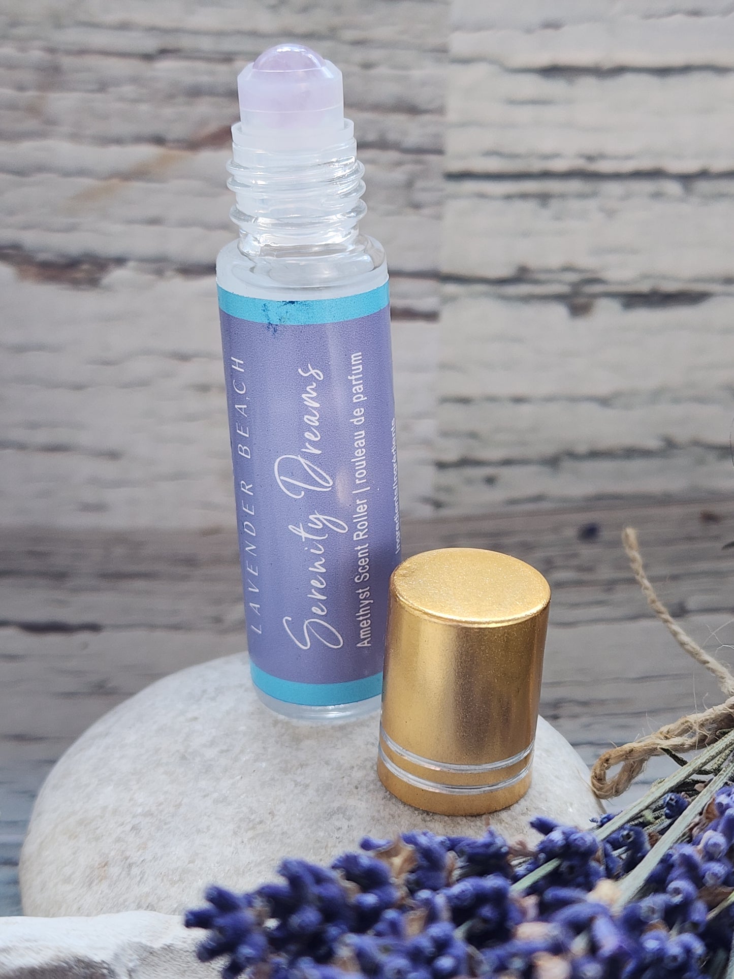 Serenity Dreams Essential Oil & Amethyst Crystal Roller Ball