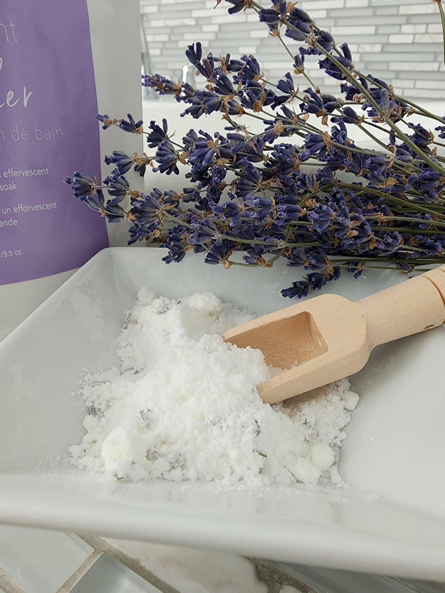 Fizzy Lavender Bath Soak