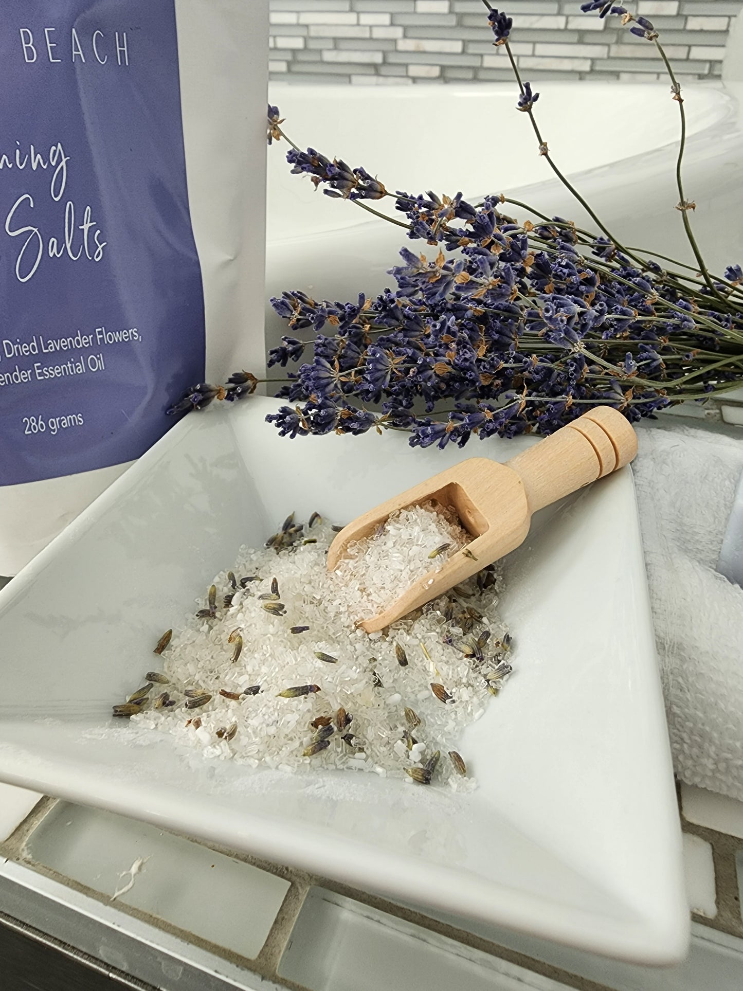 Lavender Bath in a Box Gift Set